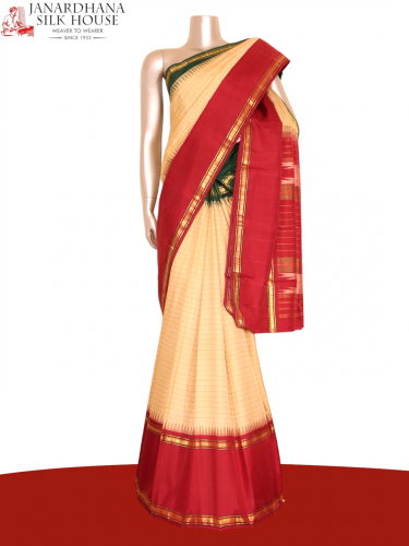 Ganga Jamuna Classic Kanjeevaram Silk Saree